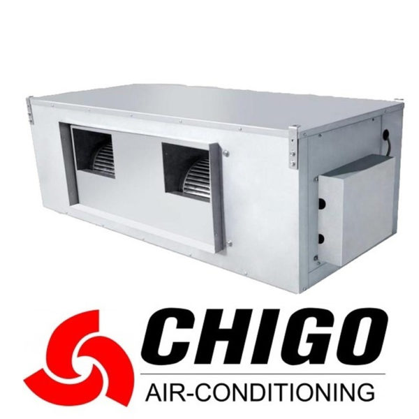 Канальный кондиционер Chigo CTH-60HVR1 / COU-60HDSR1 со склада в Казани, для площади до 160 м2. Официальный дилер!