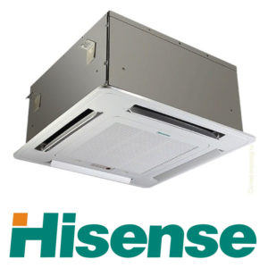 Инверторный Кассетный кондиционер Hisense AUC-48UX4SFA - AUW-48U6SP1 со склада в Казани, для площади до 140 м2. Официальный дилер!