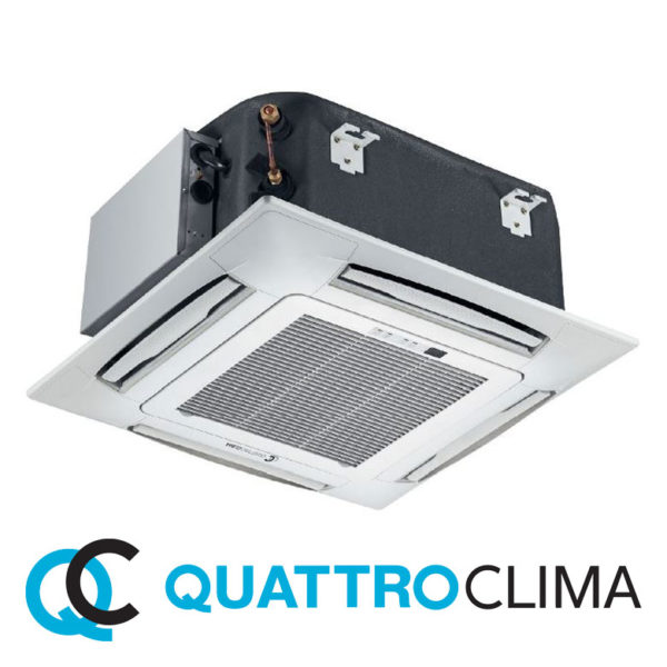 Кассетный кондиционер QuattroClima QV-I12CF QN-I12UF QA-ICP7 со склада в Казани, для площади до 35 м2. Официальный дилер!