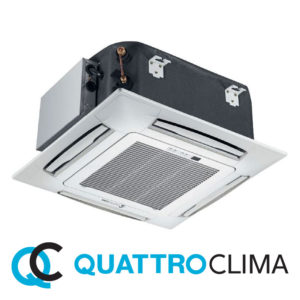 Кассетный кондиционер QuattroClima QV-I18CF QN-I18UF QA-ICP7 со склада в Казани, для площади до 51 м2. Официальный дилер!