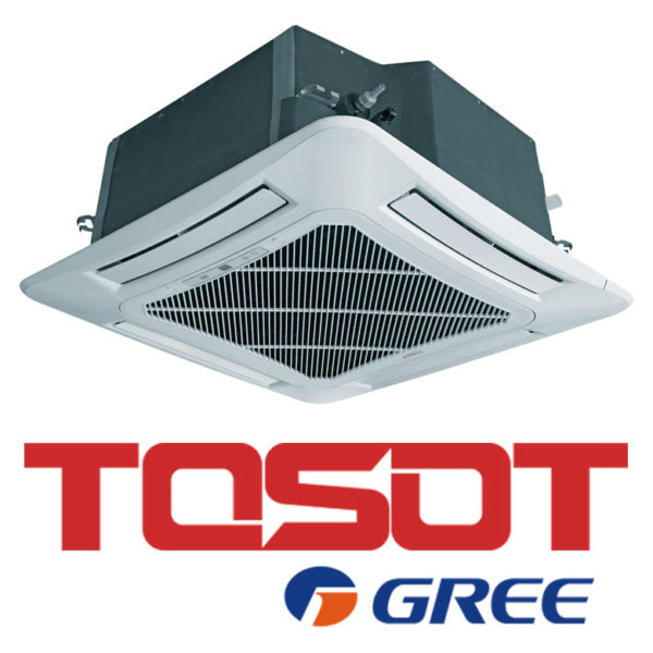 Кассетный кондиционер TOSOT T24H-LC2-I T24H-LU2-O TC04P-LC со склада в Казани, для площади до 70 м2. Официальный дилер!